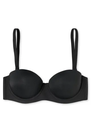 SCHIESSER - Bandeau mit Schale schwarz - Gr. - 80A