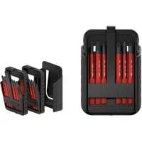 Bit-Satz slimBit electric, Sechsrund und Sechsrund Plus rot, 13-teilig