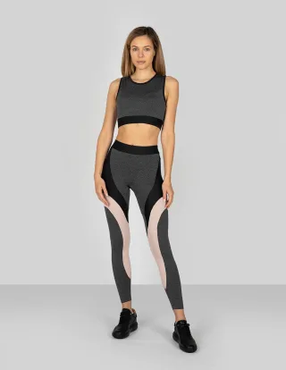 Trussardi Sport Top Damen grau