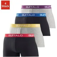 Buffalo Boxer Boxershorts für Herren (Packung, 4-St) aus Baumwoll-Mix