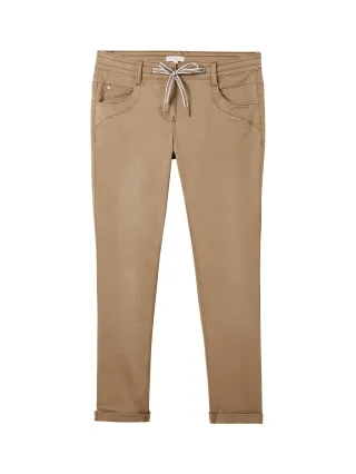 Tom Tailor - Tapered Relaxed Hose dark sepia - Gr. - 28