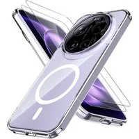 SmartUP Smartphone-Hülle + 2X Schutzglas für Xiaomi 17 Ultra MagSafe Case Display Full Cover 9H 6,9 Zoll, kompletter Rundumschutz