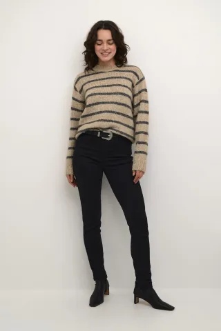 Strickpullover KAtrina Strickpullover Regular fit beige