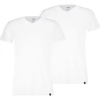 PUMA T-Shirt PUMA EVERYDAY V-NECK TEE (2er Pack) mit kurzen Ärmeln und V-Ausschnitt