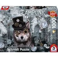 Schmidt Spiele Puzzle Steampunk Wolf, 1000 Puzzleteile