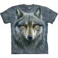 The Mountain T-Shirt Warrior Wolf