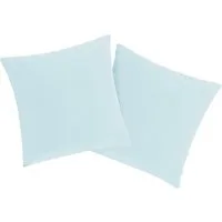 Bruno Banani Dekokissen Lagan, 2-er Set, einfarbig, Kissenhüllen ohne Füllung, 40 x 40 cm