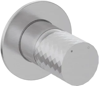 Neuesbad Serie 600 Hexa Unterputz Brausearmatur ohne Umstellung, edelstahl gebürstet NB1DEBHS_F44L1