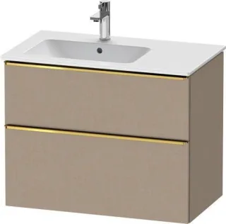 Duravit D-Neo Waschtischunterbau wandhängend Leinen Matt 810x462x625 mm - DE4366034750000 DE4366034750000