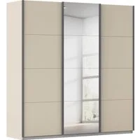 OTTO home Schwebetürenschrank Kleiderschrank Schrank Schlafzimmerschrank Garderobe AGORDO (Breiten 203/271/315/360 cm in drei Griff-Farben - NEU: Farbe SCHWARZ) Top Innenausstattung, in 4 Breiten und 2 Höhen MADE IN GERMANY