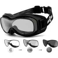 Chillout Rider Sonnenbrille CR006-as, SELBSTTÖNENDE ÜBERBRILLE ÜBERBRILLE, für Brillenträger geeignet