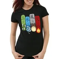 style3 T-Shirt Ghibli Family totoro mononoke schloss chihiro film ghibli