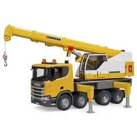 Bruder® Spielzeug-Kran 03571 Scania Super 560R Liebherr Kran-LKW mit L+S Modul