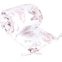 BabyLux Bettnestchen BABYLUX Bettumrandung NESTCHEN Bettnestchen 210 x 30 cm Babybett, 128. Bär Rosa