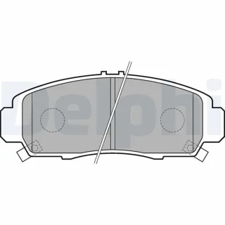 Delphi Bremsbel?ge vorne Honda Accord Civic Crossroad Fr-V Jazz Logo Stream