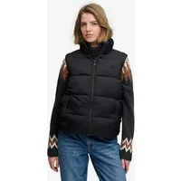 Superdry Steppweste BORG LINED GILET Kunstfaser, regular fit