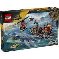 77983 Jurassic World Mosasaurier-Angriff auf das Boot, Konstruktionsspielzeug