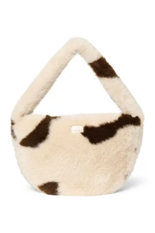 Studio Noos Holy Cow Faux Fur-Umhängetasche