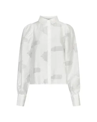 msch copenhagen - MSCHOrkidea Shirt Egret - Gr. - L