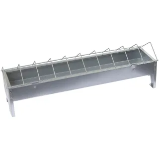 Kerbl Futtertrog für Hühner, verzinkt - 71301