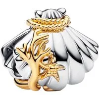 Pandora Charm-Einhänger 764403C01, Vergoldet, gezüchteter Diamant, Disney, Arielle