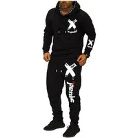 RMK Jogginganzug Herren Trainingsanzug Sportanzug Streetwear Fitness Hoodie mit Kapuze