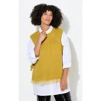 Angel of Style Pullunder Pullunder bequeme Passform seitlich mit Bindeband