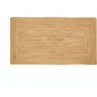Elegant Floors Teppich Elegant Floors® Rechteckiger Jute Teppich Natur, Handgefertigtes Boho, Höhe: 9 mm