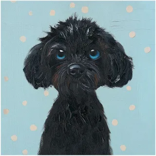 Gemälde BLACK PUPPY