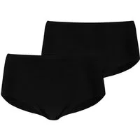 PUMA Panty PUMA WOMEN INVISIBLE COTTON MINI SHORTS 2P (2er Pack) nahtlose Ränder für eine unsichtbare Passform