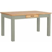OTTO home Esstisch Selma, mit Schublade, aus massivem Kiefernholz, Breite 140 oder 180 cm