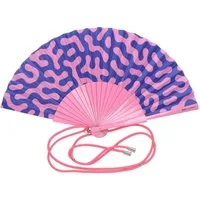 Giftcompany Handfächer Fächer Fififan Koralle Lila Rosa