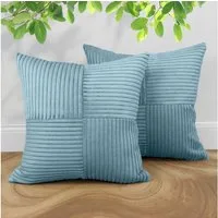 Amilian Kissenbezüge 2er Set Kissenhüllen - Sofakissenbezug & Couchkissenbezug, (2 Stück), 40x40 cm, Kissenhülle für Kissen, Dekokissen, Zierkissen, Sofakissen