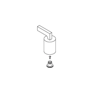 hansgrohe Hebelgriff Axor Citterio 2-L.Armatur 39394000 Wannenrand Ab-/Umstellung chrom