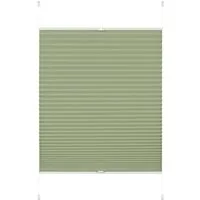 Doppelrollo Gardinia, Ef plissee greta 90x130 grün, 90 x 130 cm, GARDINIA