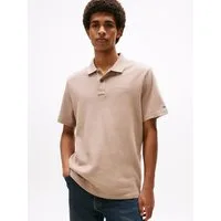 Tommy Jeans Poloshirt TJM WAFFLE SCRIPT regular fit, mit Struktur, Polokragen