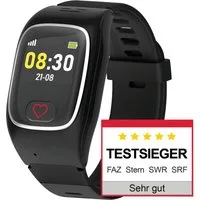 JAMES B8 Senioren Smartwatch Notrufuhr SOS & GPS Smartwatch
