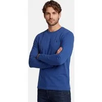U.S. Polo Assn. Longsleeve USAaron – Herren Langarmshirt mit Logo-Stickerei Aus 100 % Baumwolle, mit Rundhalsausschnitt und klassischer Passform