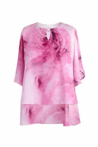 select! by Hermann Lange - Bluse rose pink - Gr. - 42