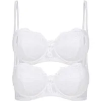 Susa Set: Dirndl-BH 2er Pack Dirndl BH mit Bügel Wiesn Zauber (Spar-Set, 2-tlg)