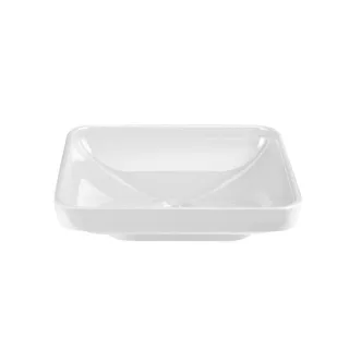 VitrA Water Jewels Waschtisch 4442B003-1361 56x36,5/59,5x39,5cm, ohne Überlauf/Hahnloch, weiß hochglanz