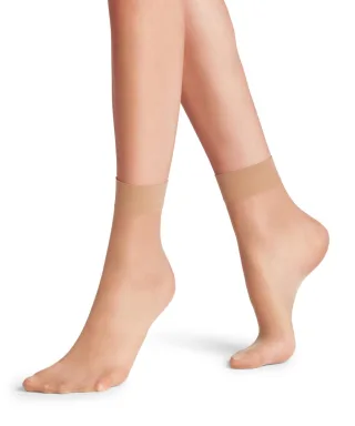 FALKE - Söckchen Seidenglatt beige - Gr. - 39/42