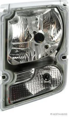 HERTH&BUSS Hauptscheinwerfer, links, H4, PY21W, W5W - 81658072