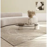 the carpet Teppich Mila, rechteckig, Höhe: 8 mm, moderner Wohnzimmer Teppich elegant glänzender Flor