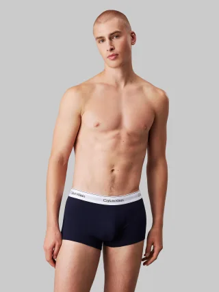 LOW RISE TRUNK 3PK shoreline/gr heather - Gr. - XL