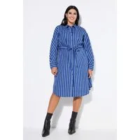 Studio Untold Midikleid Hemdblusen-Midikleid oversized Streifen