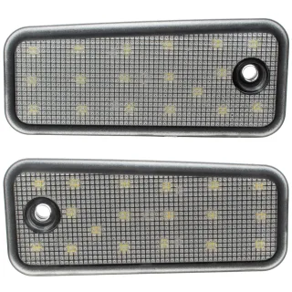 2x LED PREMIUM Kennzeichenbeleuchtung Leuchten Kennzeichen SMD für Hyundai Santa Fe III ab 2012-