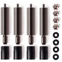 Core Push Mounting 50mm, Befestigung/Montage schwarz/silber
