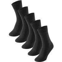 Schiesser Socken Bluebird (5-Paar) druckfreier Bund, Fersen und Zehen handgekettelt, Cotton-Mix