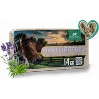 Nagerteppich.de Einstreu Hanfeinstreu "Lavendel" - 140 Liter - Saugstark, natürlich & duftend